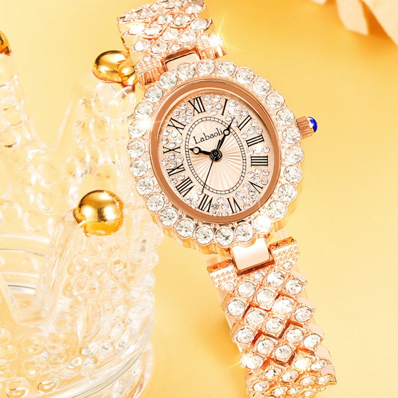 Jam Tangan Wanita Waterproof Berlian babbaoli seri Labaoli