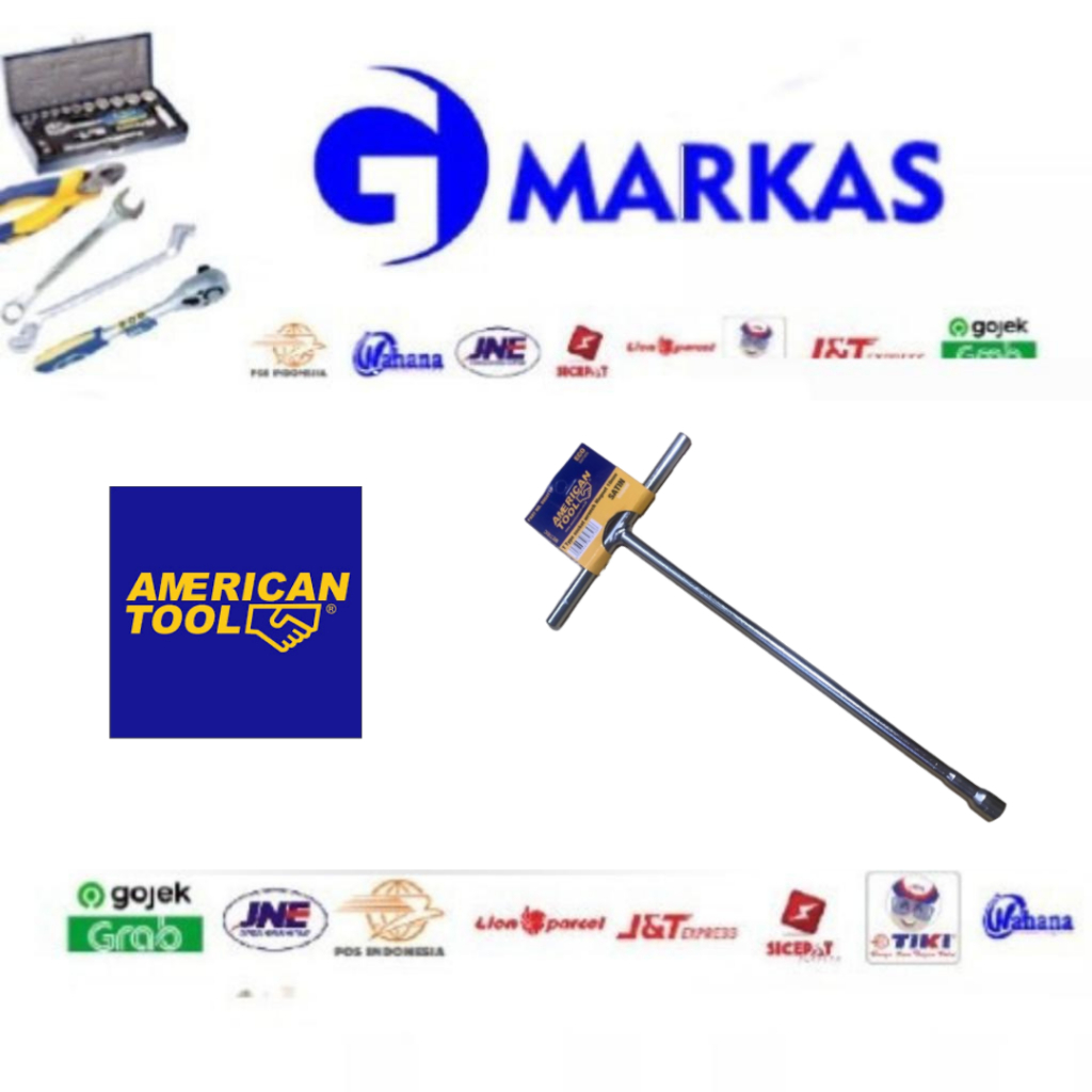 Kunci Shock T magnet 10mm 12mm American Tool  8959110