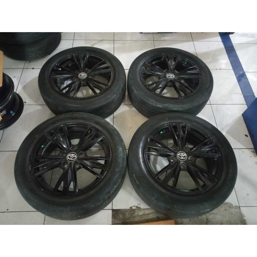 Velg seken copotan mobil INNOVA REPLIKA VENTURER Ring 17 lubang 5x114 + ban 215 55 r17