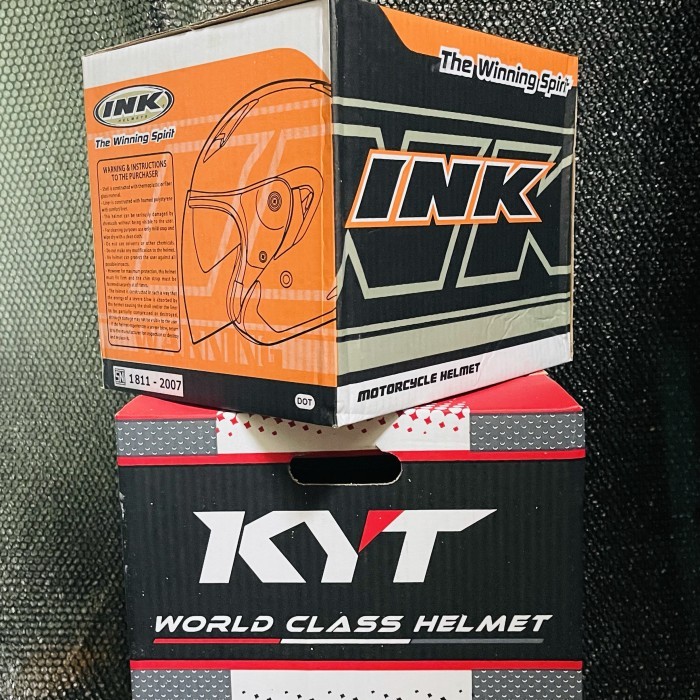 

Kardus Helm Original Ink / Cargloss / KYT / Zeus dll