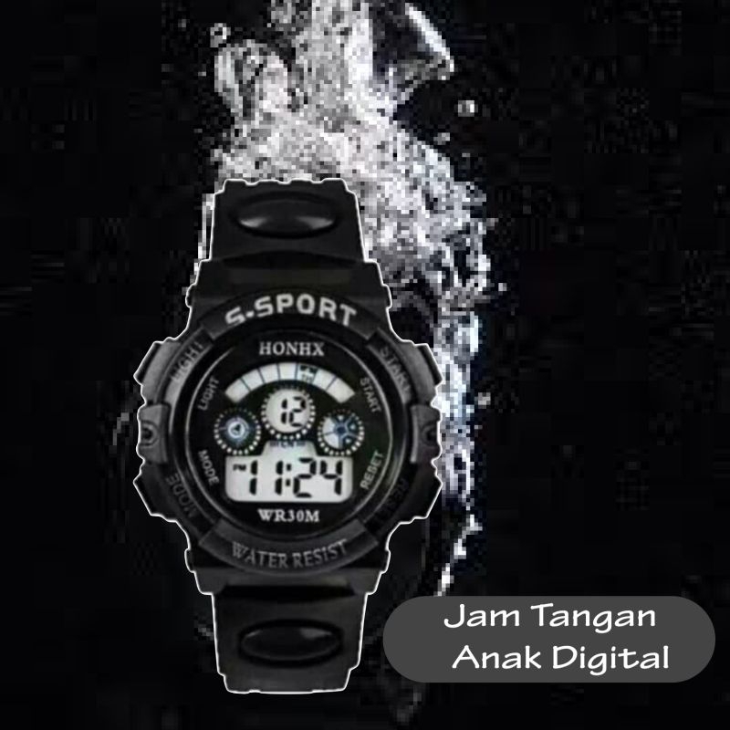 JAM TANGAN DIGITAL ANAK LAKI LAKI ANTI AIR DIGITAL