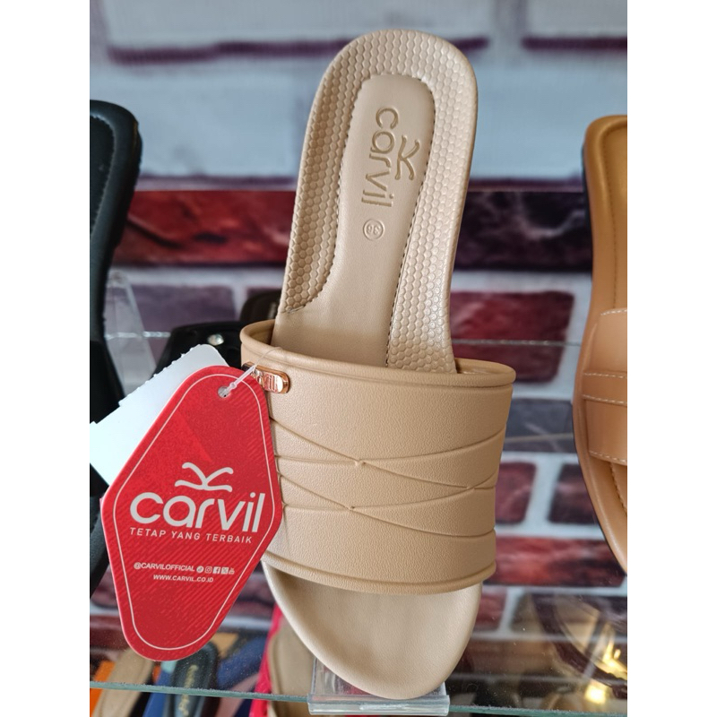 sandal carvil wanita