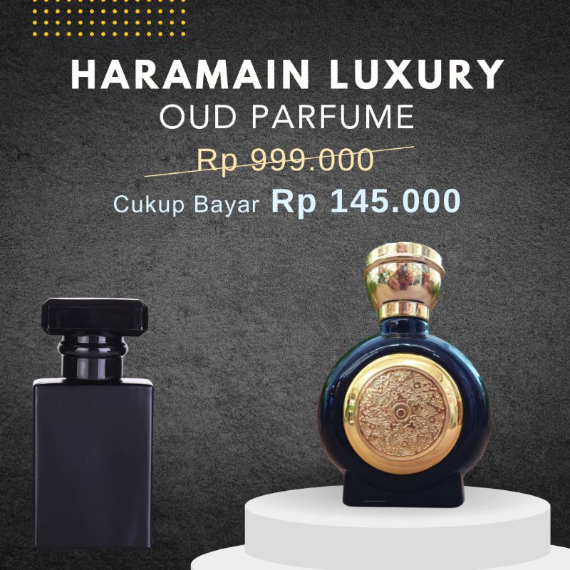 Parfum Haramain Luxury dipakai imam masjidil haram
