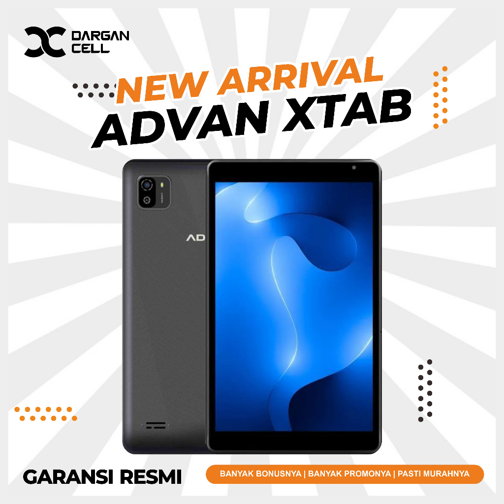 ADVAN XTAB TABLET 4/64GB NEW GARANSI RESMI