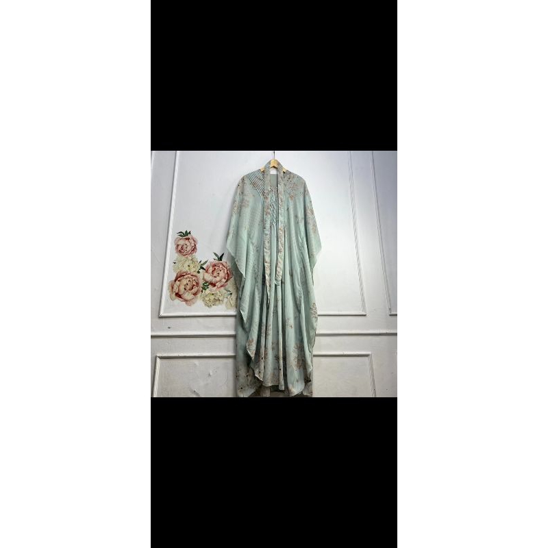 TRD Kaftan Etnik/Kaftan Ceruti/Kaftan Plisket/Dress Etnik/Gamis kondangan/Gamis Lebaran