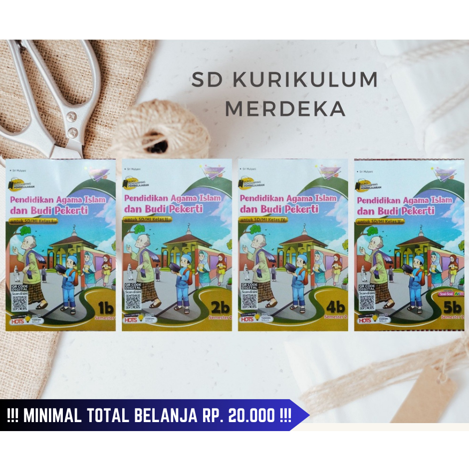 Buku LKS PAI Merdeka - SD MI Kelas 1 2 4 5 - Semester Genap