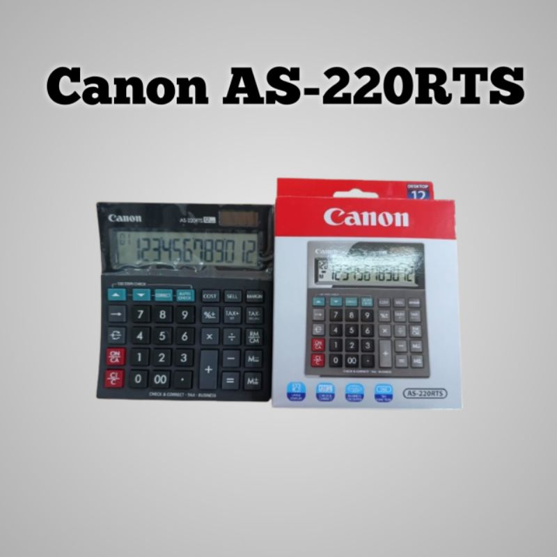 

Kalkulator Canon AS-220RTS Original