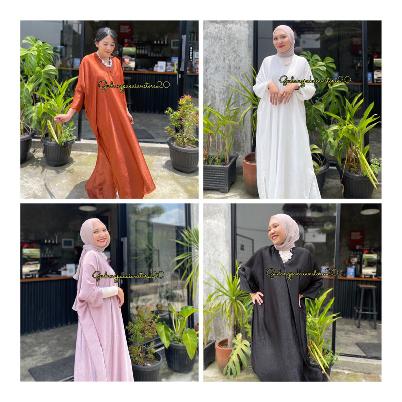 KAFTAN DRESS TUNIK ARUNA | BAJU KAFTAN | KAFTAN TUNIK KAFTAN DRESS OUTFIT WANITA