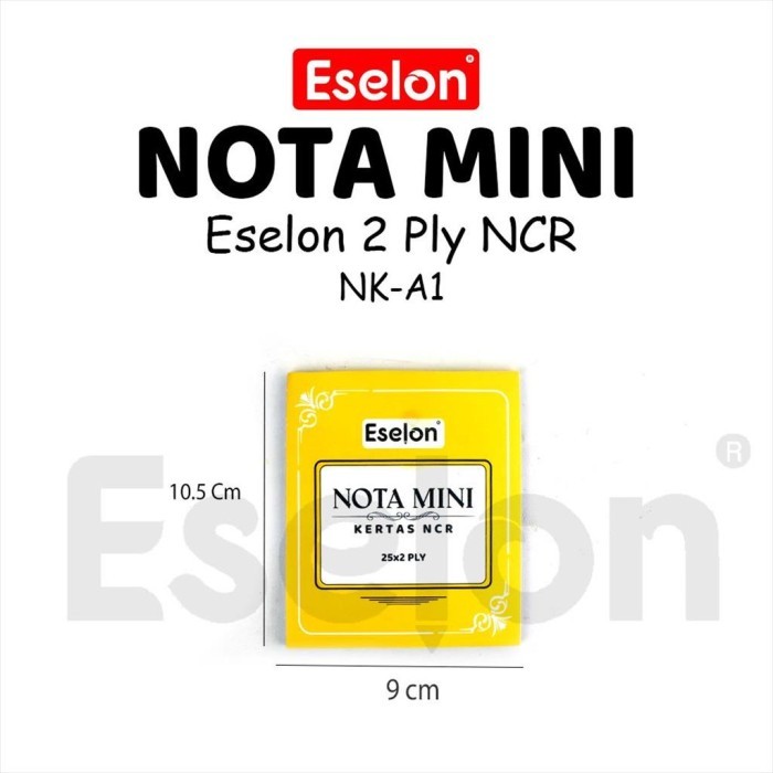 

Buku Nota NCR Eselon Mini 2 Ply Kecil