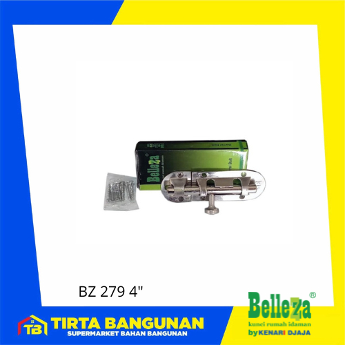 BELLEZZA GRENDEL/ SLOT JENDELA/ PINTU GRD BZ279 4 INC US15/ GRENDEL PINTU BZ 279
