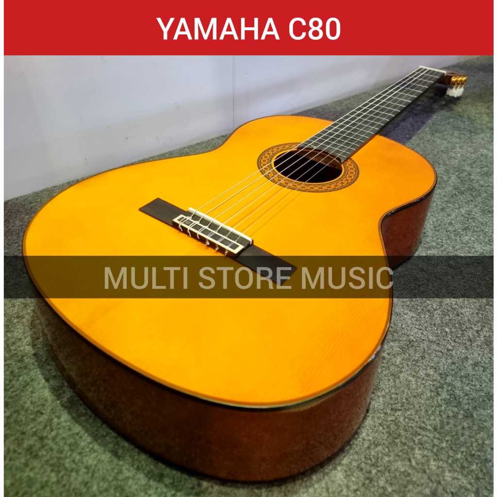GITAR CLASSIC YAMAHA C80 - C 80 - GITAR KLASIK YAMAHA C80 - C 80 - Nylon