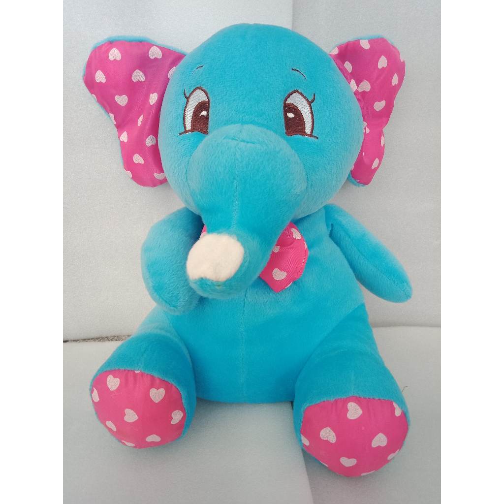 Boneka Gajah Duduk Boneka Lucu Imut Gajah Preloved