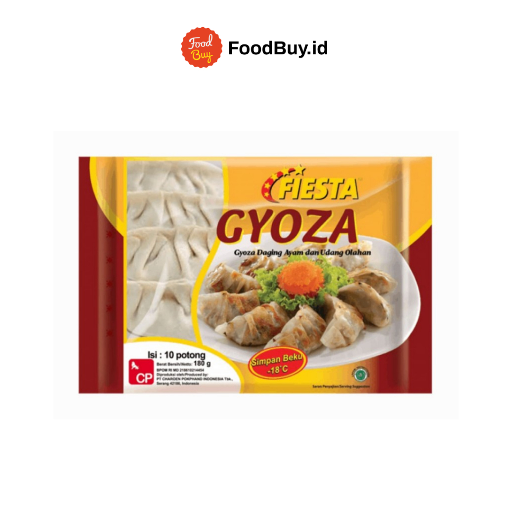 

Fiesta Gyoza daging Ayam dan Udang isi 10pcs 180 gr