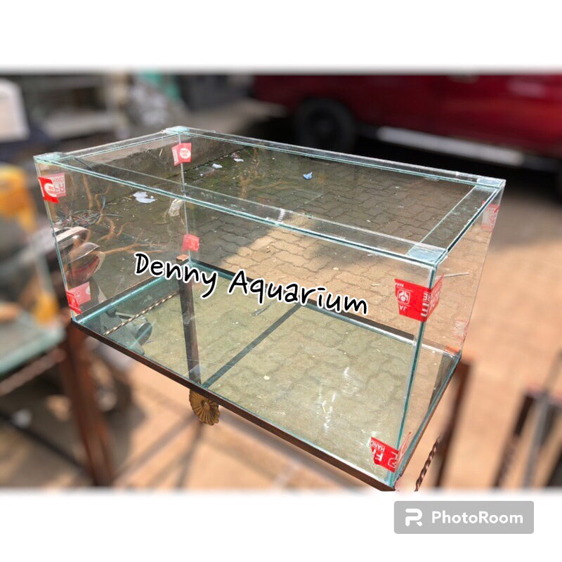 NEW Aquarium Kaca 80x40x40cm Tebal 8mm Kuat [terbaik][terlaris]
