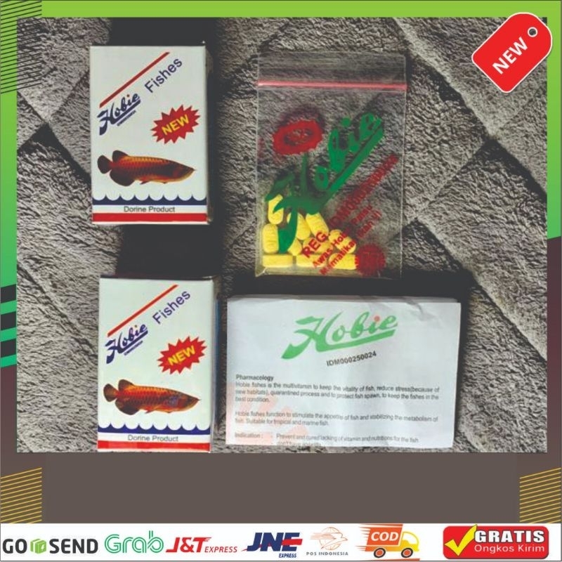 hobies Nafsu makan arwana Original