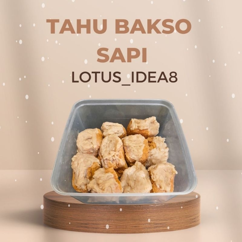 

Tahu Bakso Sapi Frozen