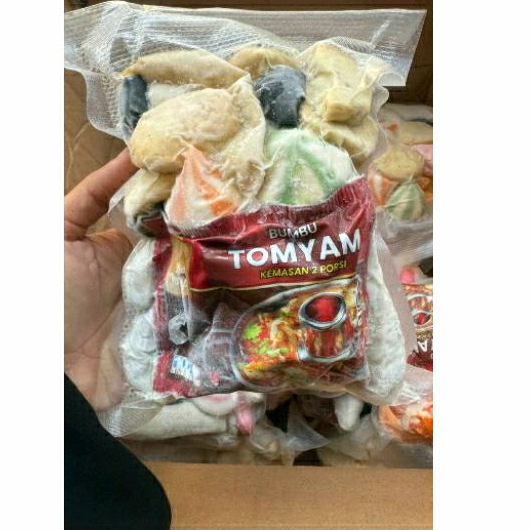 

BAKSO SEAFOODS MIX + BUMBU TOMYUM 450G