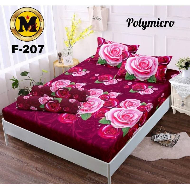 Sprei motif bunga ukuran jumbo 180x200,160x200 sprei homemade 3D