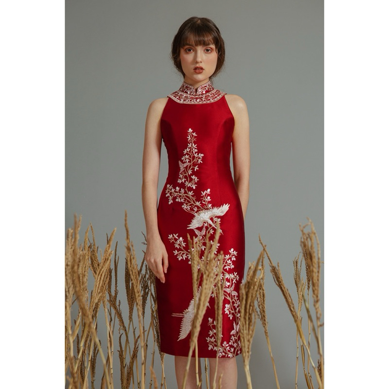 Preloved Charlotta Atelier Kanna Dress Cheongsam Sangjit Qipao