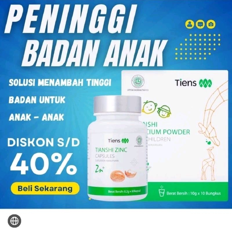 peninggi badan terbaik / calsium peninggi badan anak terbaik