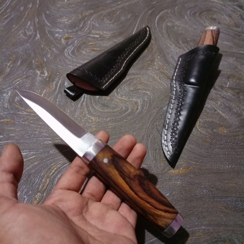 Pukko Barsenso Stihl / Pisau Dapur / Pisau Bushcraft Baja Berkualitas