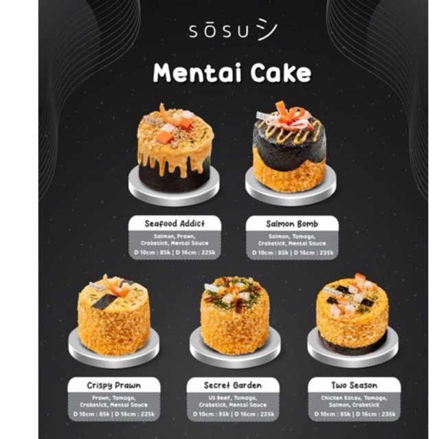 

Mentai cake