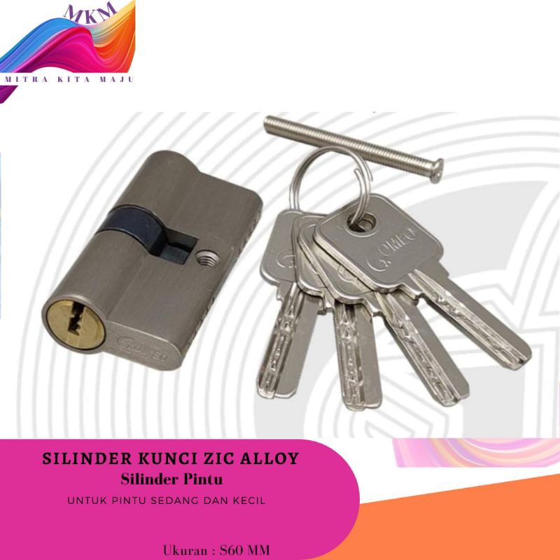 KUNCI SILINDER GOMEO / KUNCI PINTU SILINDER GOMEO / CYLINDER PINTU GOMEO