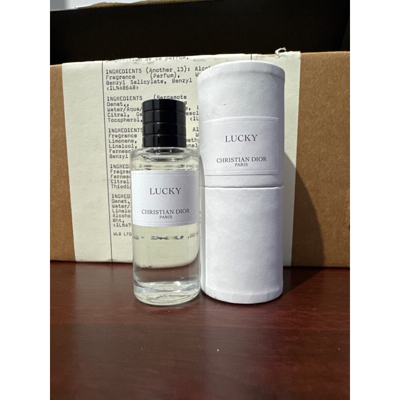 christian dior lucky miniature perfume