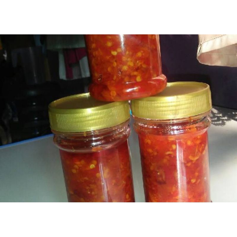 

Sambal Terasi Pedas Manis +Gurih