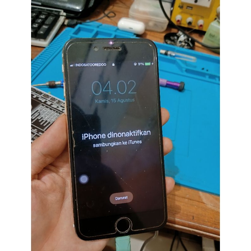 Mesin iPhone 6s 16Gb Bahan Bypass