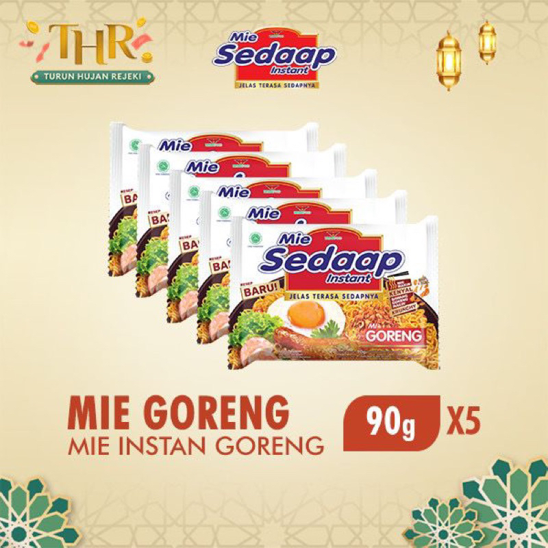 

✨Bima Grosir✨ Mie sedaap Goreng 5 pcs Termurah