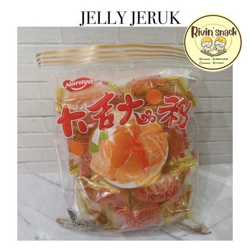 

PERMEN NARAYA JELLY JERUK 500gr ISI 30pcs / JELI NANAS 400gr isi 25pcs (EXP PANJANG 2026) HALAL (DI JAMIN FRESH