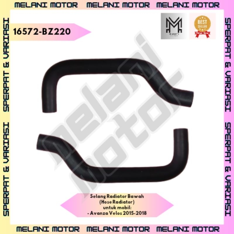 Selang Radiator Bawah Hose Radiator Avanza Velos 2015-2018