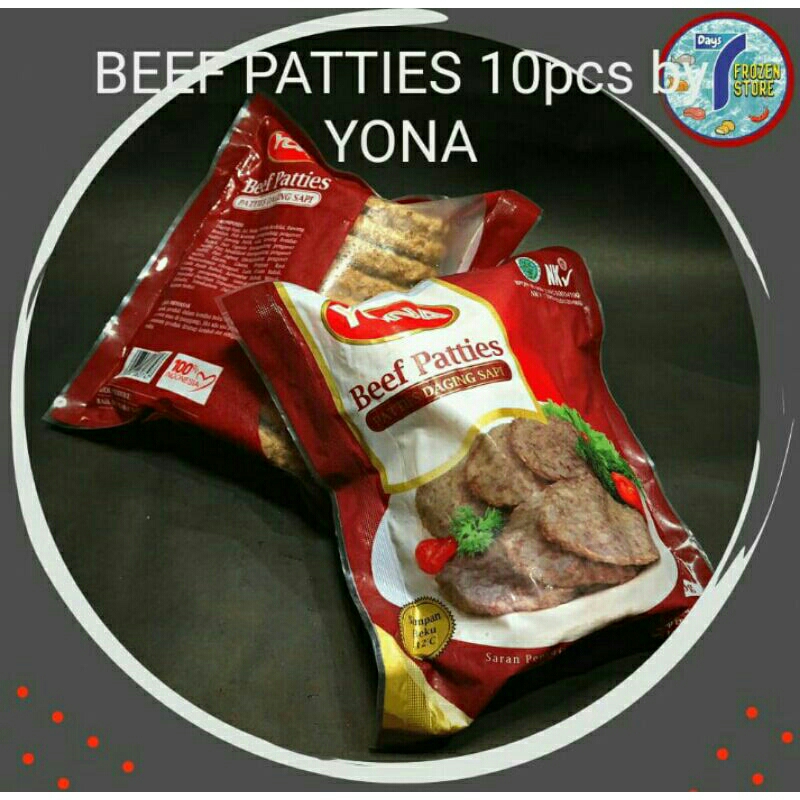 

Beef patties 10 pcs