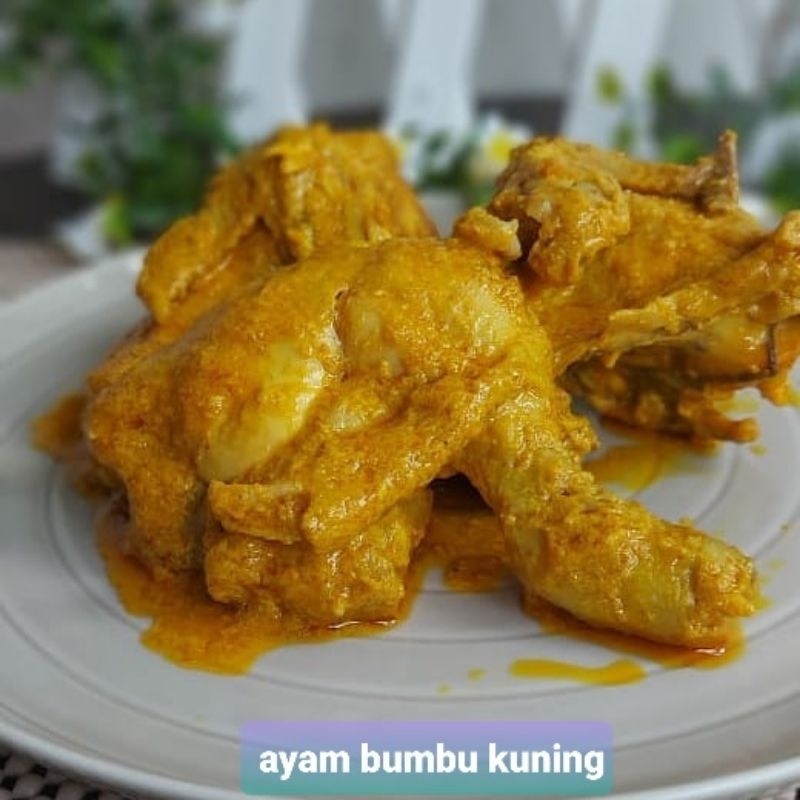

Ayam bumbu kuning (1 ekor)