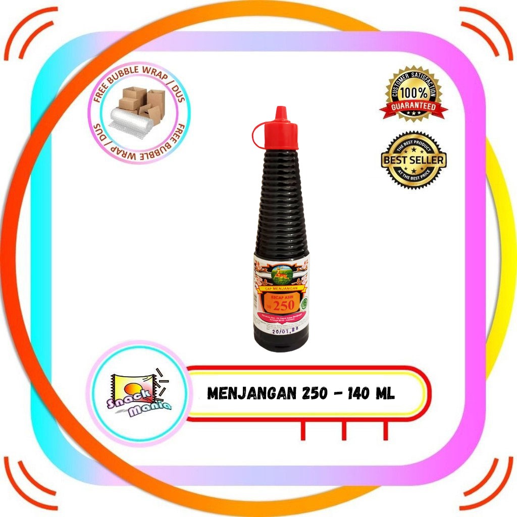 

MENJANGAN Kecap Asin no 250 - 140 ml