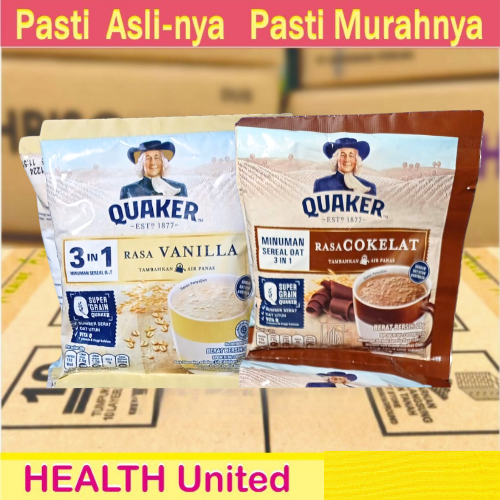 

Quaker 3in1 - Minuman Sereal Oats