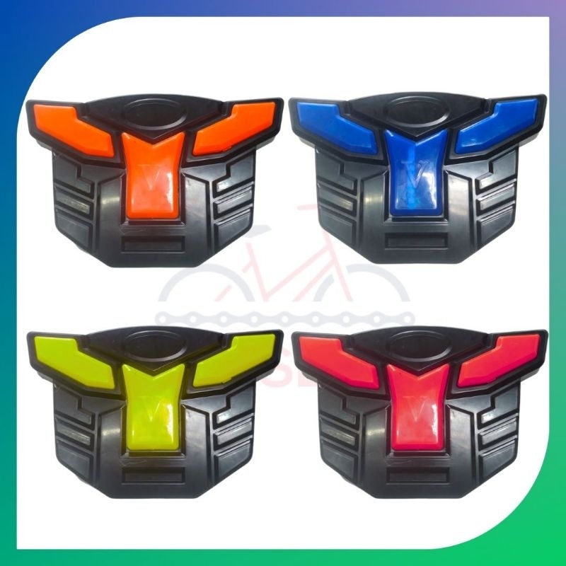 Bel Sepeda Anak Cowok Robot Transformer Musik Lampu Aksesoris Sepeda