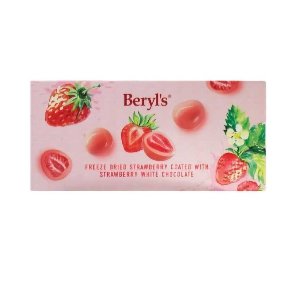 

Beryls Freeze Dried Strawberry with Strawberry White Chocolate