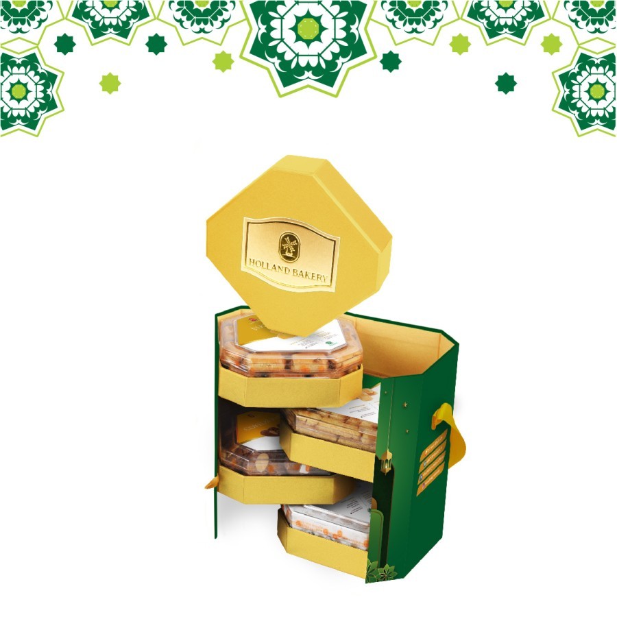 

Parsel Lebaran Berkah Gift Box Holland Bakery