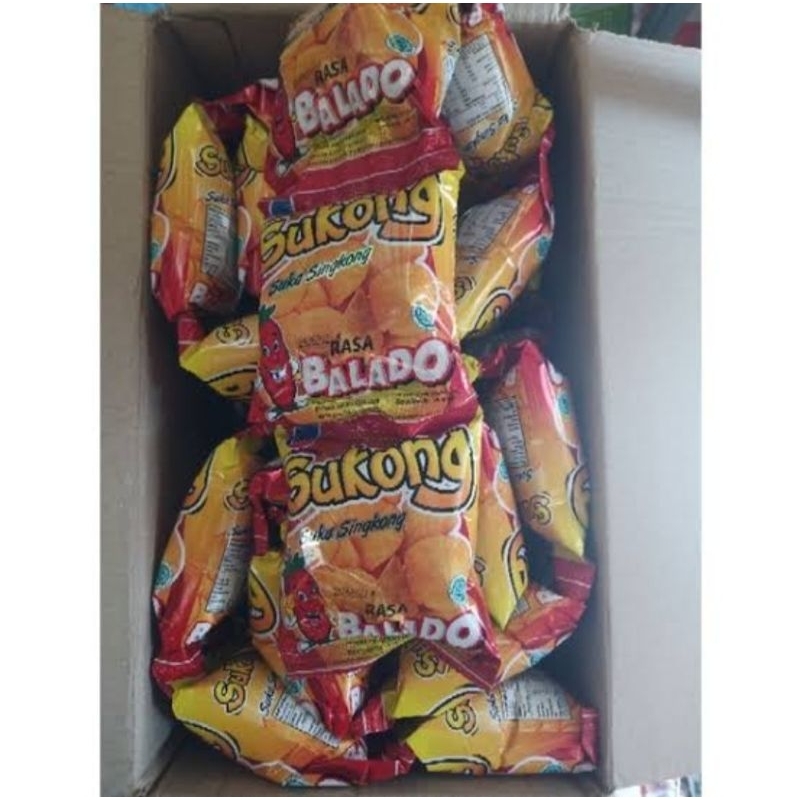 

Dus baru KRIPIK SINGKONG sukong 1 dus isi 40 bungkus
