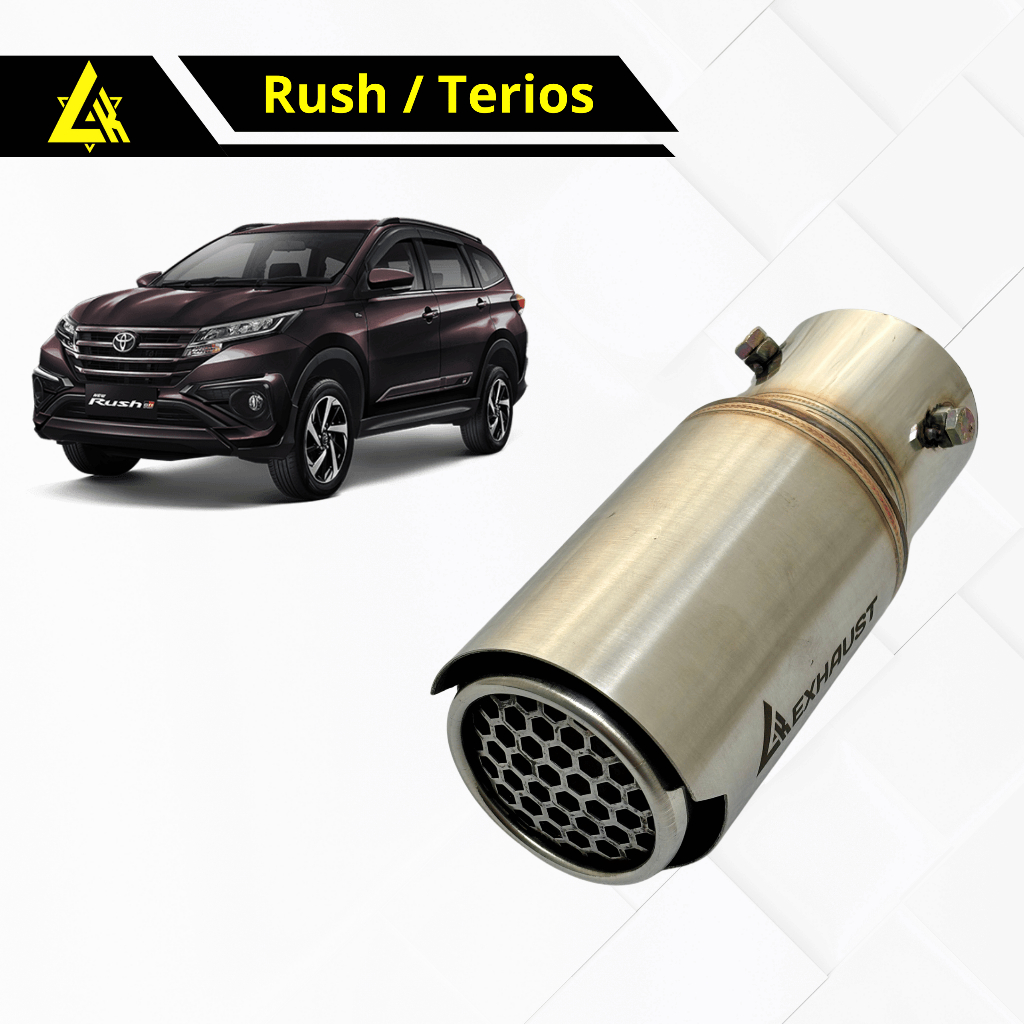 LK exhaust - New muffler cutter variasi knalpot mobil Rush/terios accessories