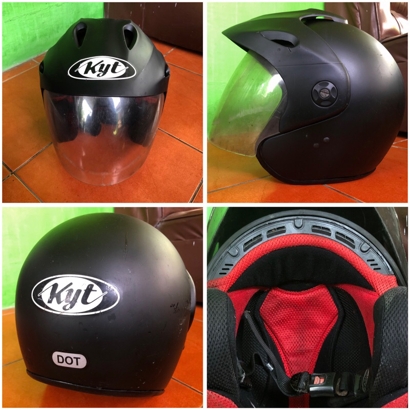 Helm Kyt Forza Ori Second (Hitam Doff)