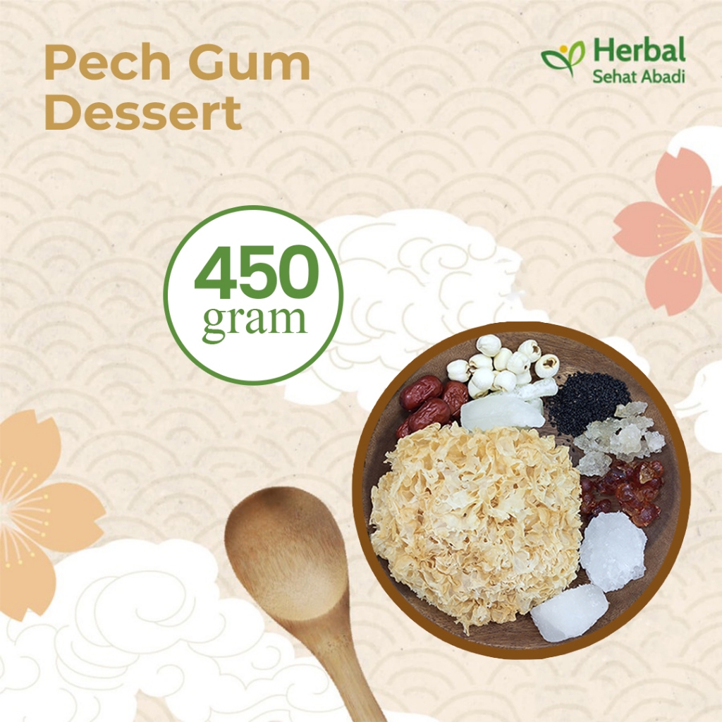 

Paket Peach Gum Dessert 450 gram Super Murah Lengkap
