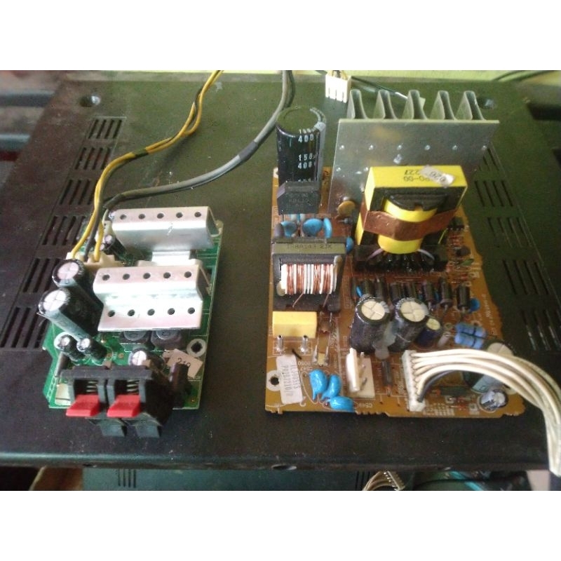 PSU dan Power Amplifier ex Polytron Xcel Hifi