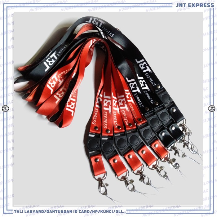 

TALI LANYARD ID CARD / GANTUNGAN ID CARD/HP/DLL. JNT EXPRESS/JNT CARGO