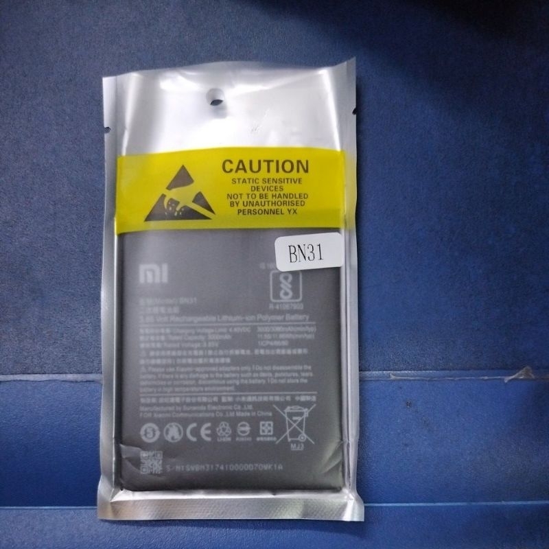 Baterai xiaomi note 5a