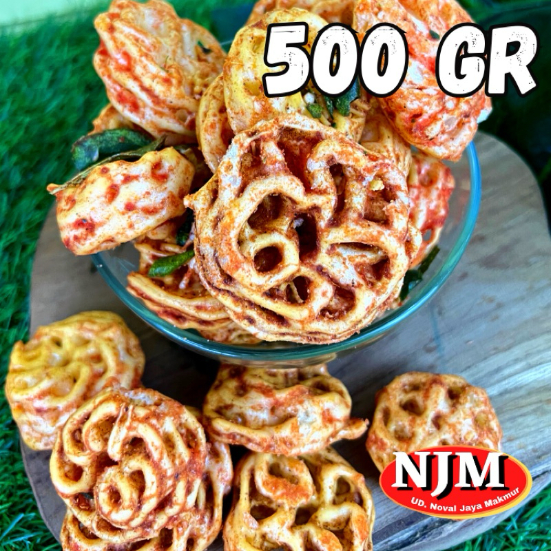 

NJM - KERUPUK MAWAR 500Gr (1/2Kg)