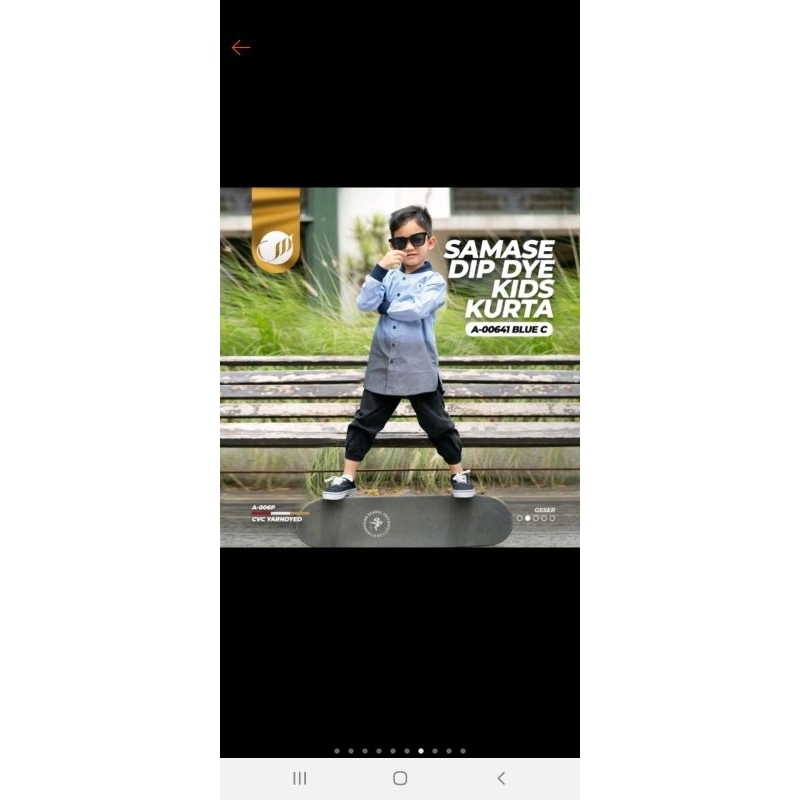 Samase kurta kids baju muslim anak laki laki