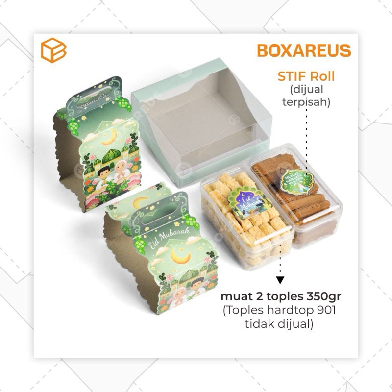 

Dus Kue Kering Parcel Idul Fitri Box Hampers Lebaran Toples | WB TOP 2